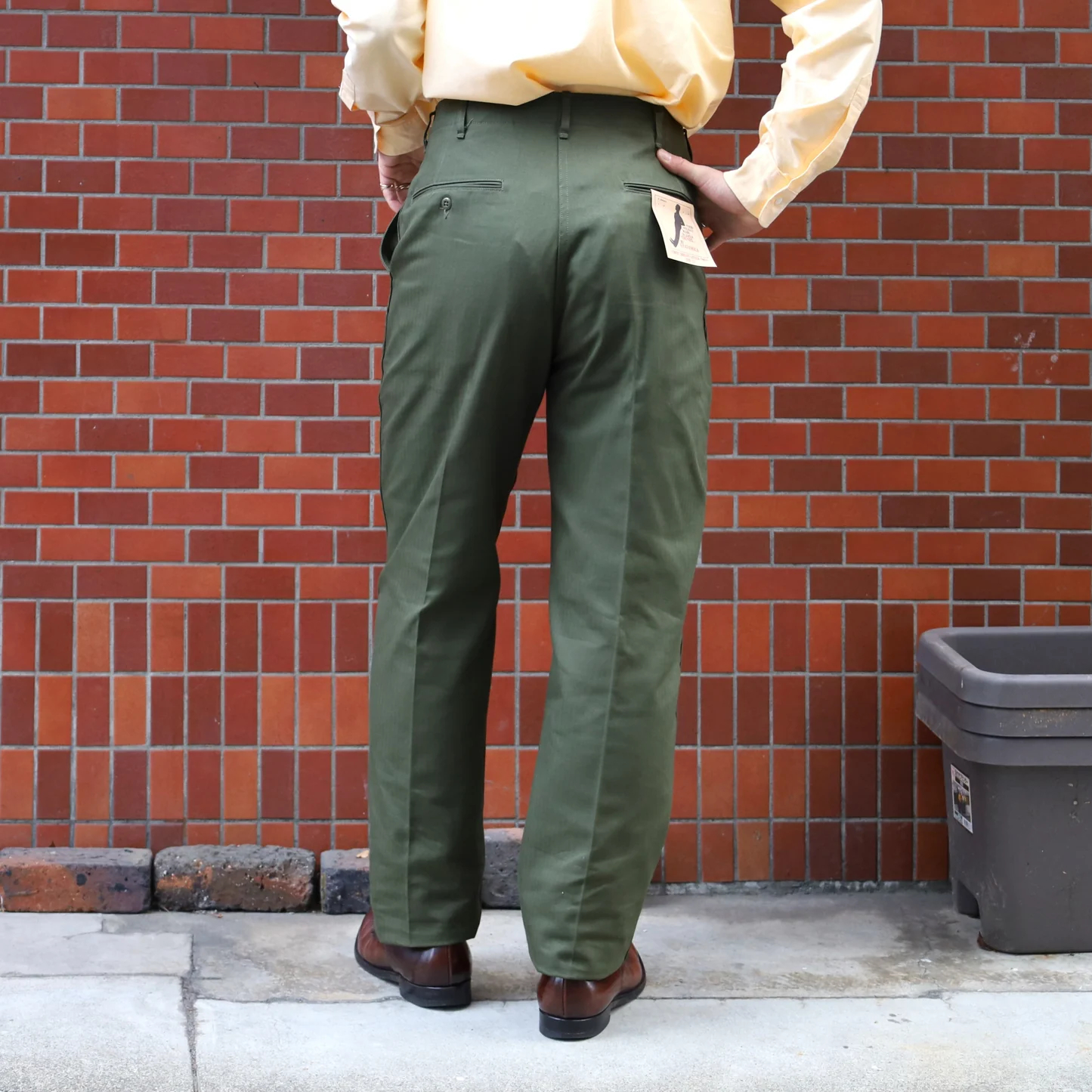 아나토미카 ANATOMICA CHINOⅡHBT OLIVE 치노2 팬츠 올리브 이미지 8