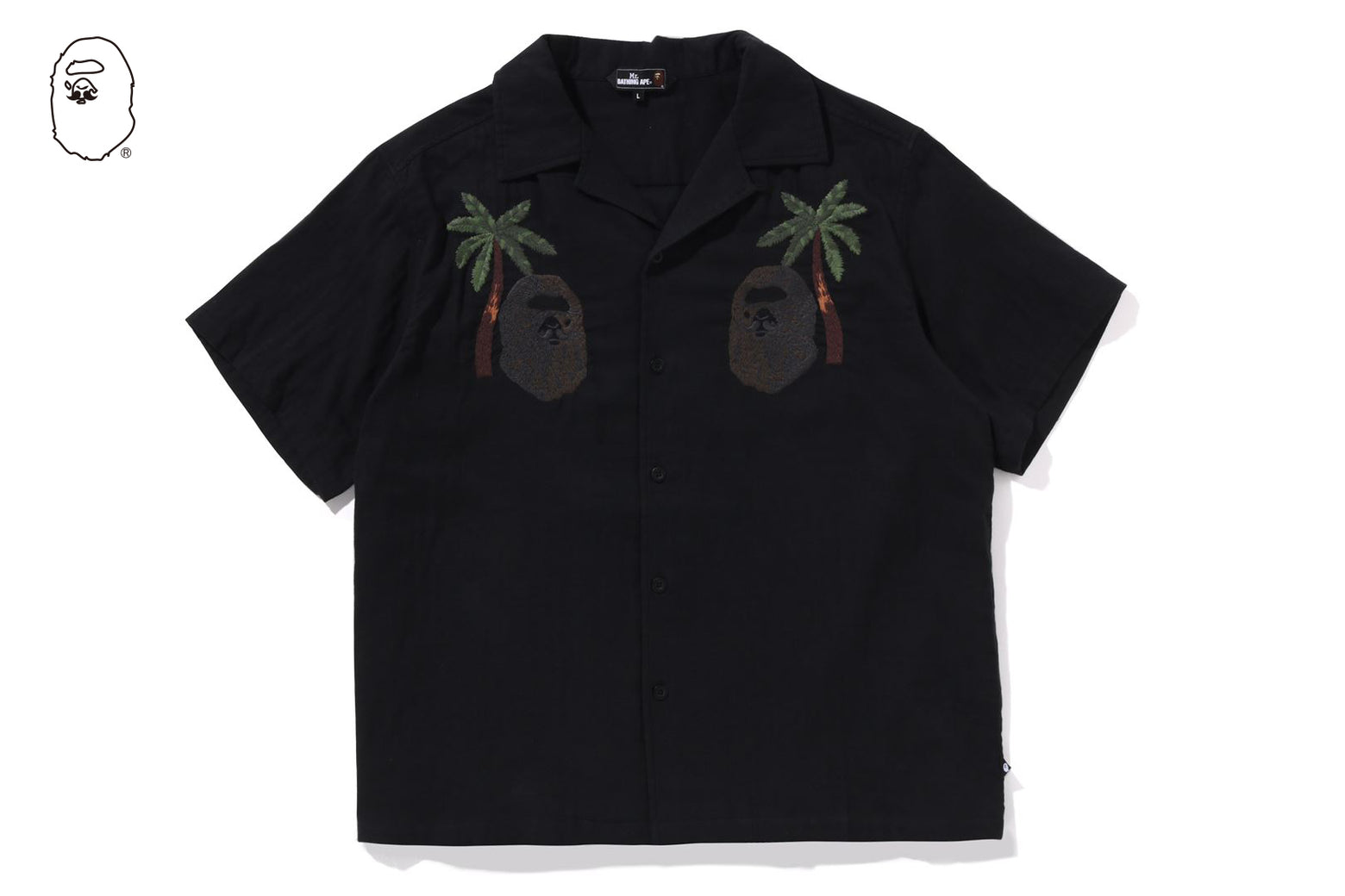 베이프 반팔 셔츠 EMBRODED CASUAL SS SHIRT 3월 2주차 신상 7L30-132-302 - 상세 이미지 2