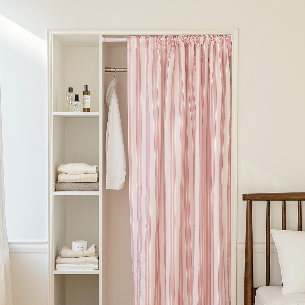 바자르 모로코 광목 순면 책장 주방 가림막커튼 공간분리 창문형 가리개커튼