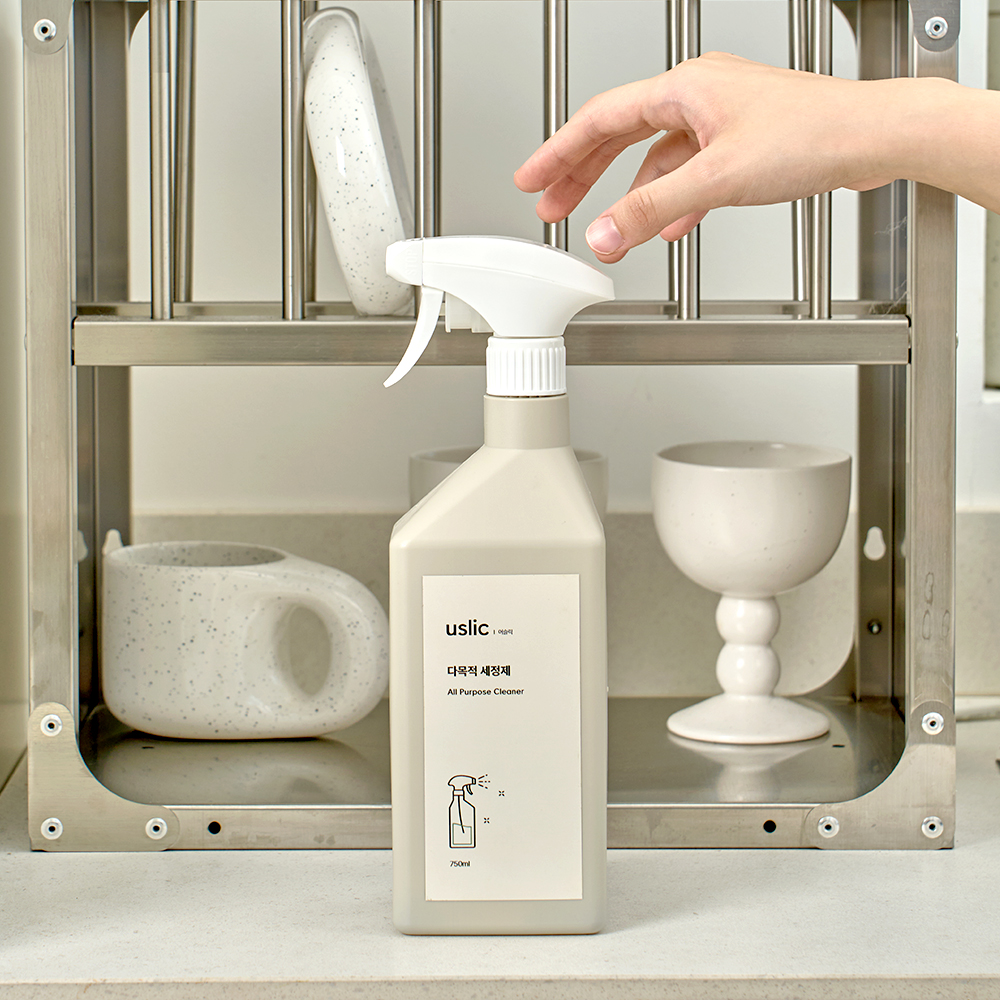 어슬릭 다목적 세정제 기름때제거 찌든때클리너 오븐후드청소 750ml, 4개 - 상세 이미지 5