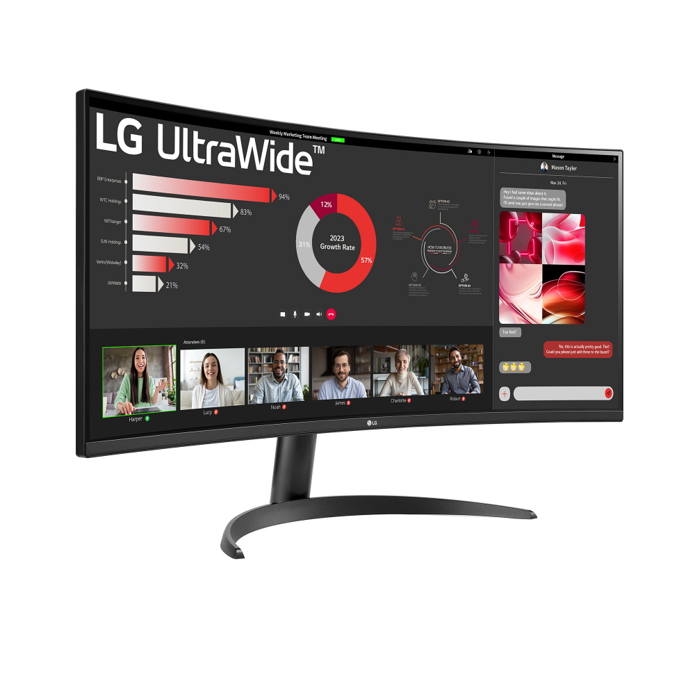 혜택가37만 LG 34WR50QK 86cm(34인치) WQHD 울트라와이드모니터 100Hz - 상세 이미지 5