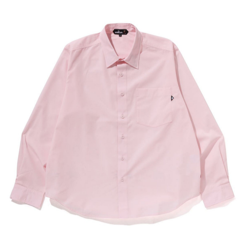 베이프 셔츠 PLAIN DRESS SHIRT 3월 2주차 신상 7L30-131-302 - 메인 이미지