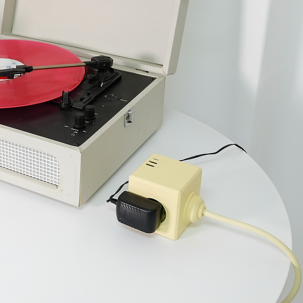 에코너 MT03 큐브 납작 고용량멀티탭 USB C타입충전기 멀티콘센트 3m, 옐로우, 1개 - 상품 이미지