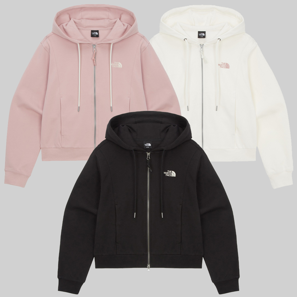 노스페이스 캐주얼 크롭 자켓 여성 후드 집업 벨루나 NJ5JR30A