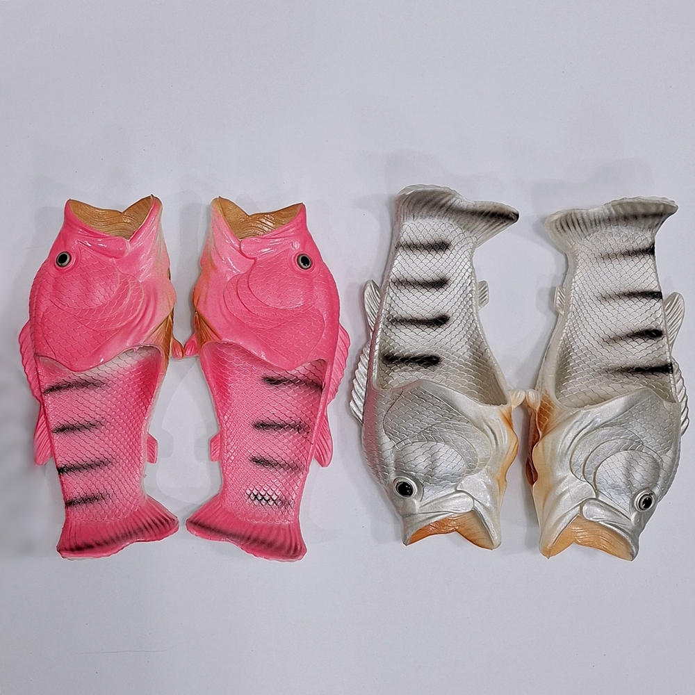 띵덕 시선집중 인싸템 생선 여성 여름 붕어 잉어 생선 물고기 슬리퍼