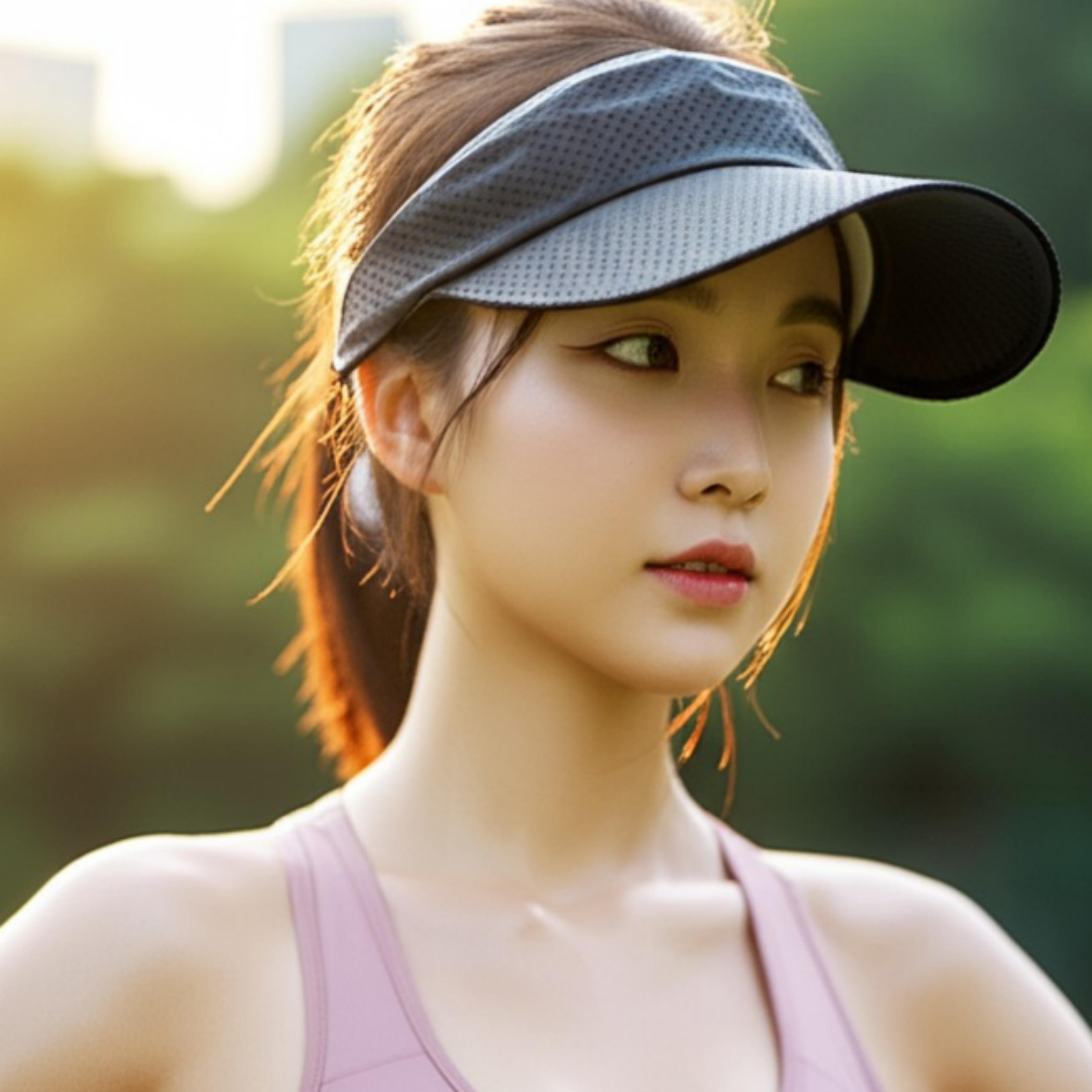 여성 썬캡 모자 자외선차단 여름 테니스 러닝 썬캡 여행용 물놀이