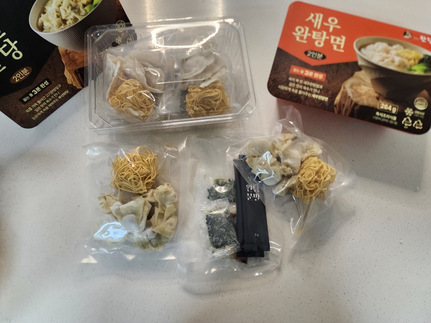 부산완당 고기완당 새우완당 2인분 완탕면 - 상세 이미지 2