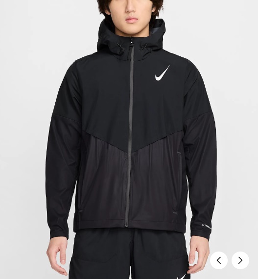 국내매장판 나이키 에어로스위프트 스톰 핏 에어로가미 러닝 자켓 D4 FZ9040-010