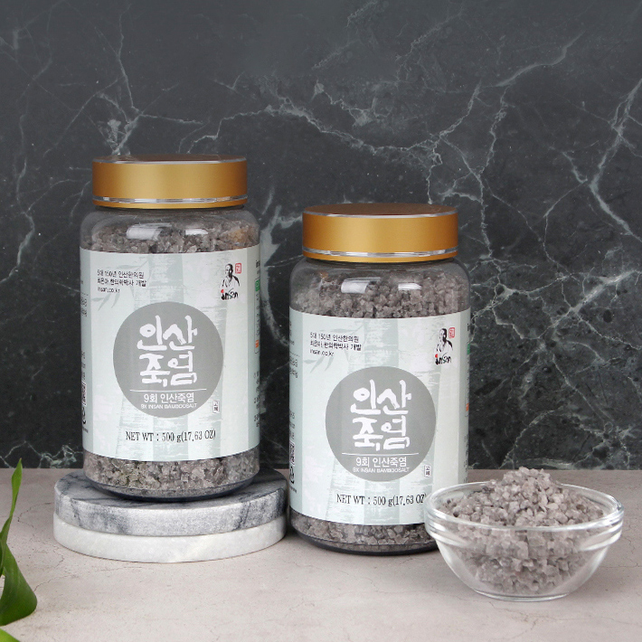 인산죽염 9회 죽염 고체 1kg(500g+500g) - 상세 이미지 4