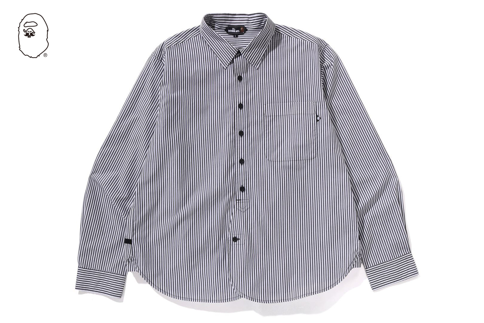 베이프 셔츠 STRIPE SHIRT 3월 2주차 신상 7L30-131-304 - 상세 이미지 3