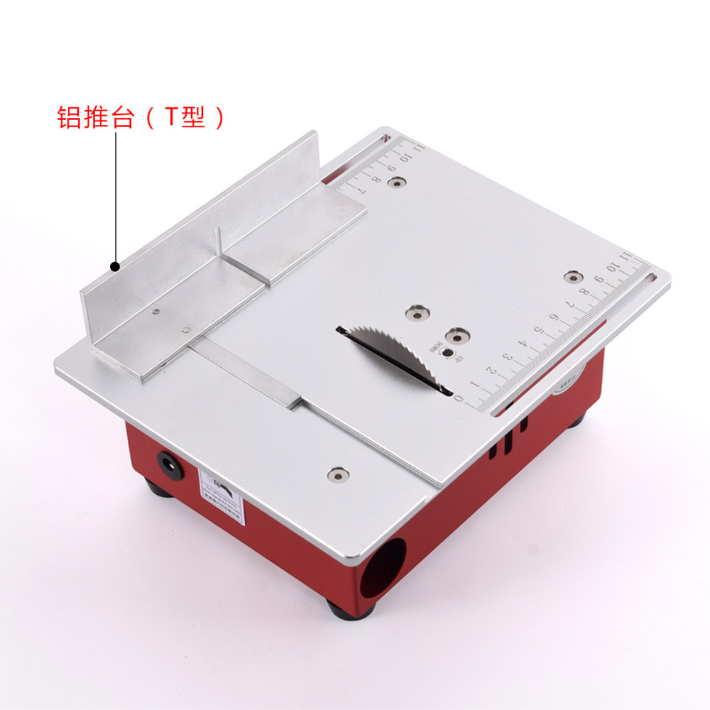 쏘스탑 목재 재단 테이블쏘 휴대용 금속 기계 작업대 소형 T30 베어메탈(자체 전원톱날) - 상품 이미지