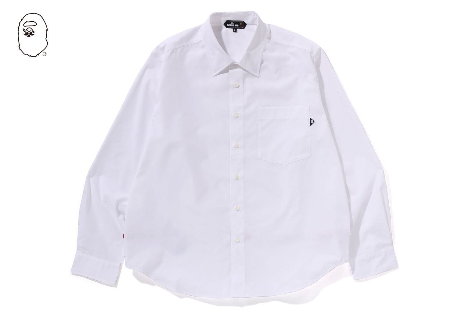 베이프 셔츠 PLAIN DRESS SHIRT 3월 2주차 신상 7L30-131-302 - 상세 이미지 3