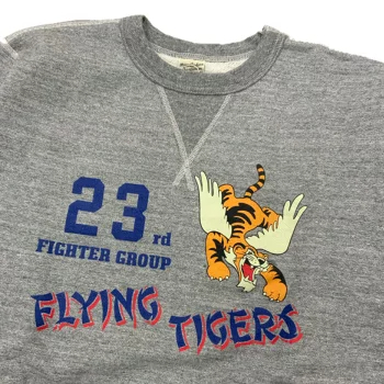 버즈릭슨 23rd FIGHTER GROUP 셋인크루넥 스웨트셔츠 BR69501 2컬러 - 상세 이미지 4