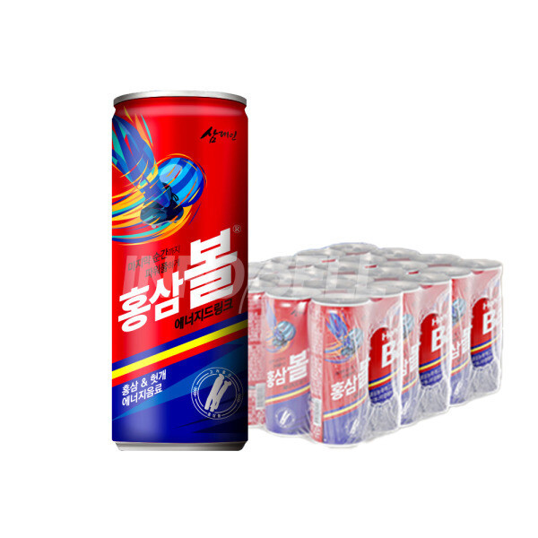 삼대인 면세점 홍삼볼 고려 홍삼 헛개나무 열매 오미자 비타민 에너지 드링크 음료수 홍삼볼 1박스 : 럭키유세븐