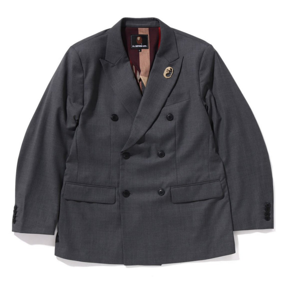 베이프 자켓 DOUBLE BREAST BLAZER 3월 2주차 신상 7L30-140-309 - 메인 이미지