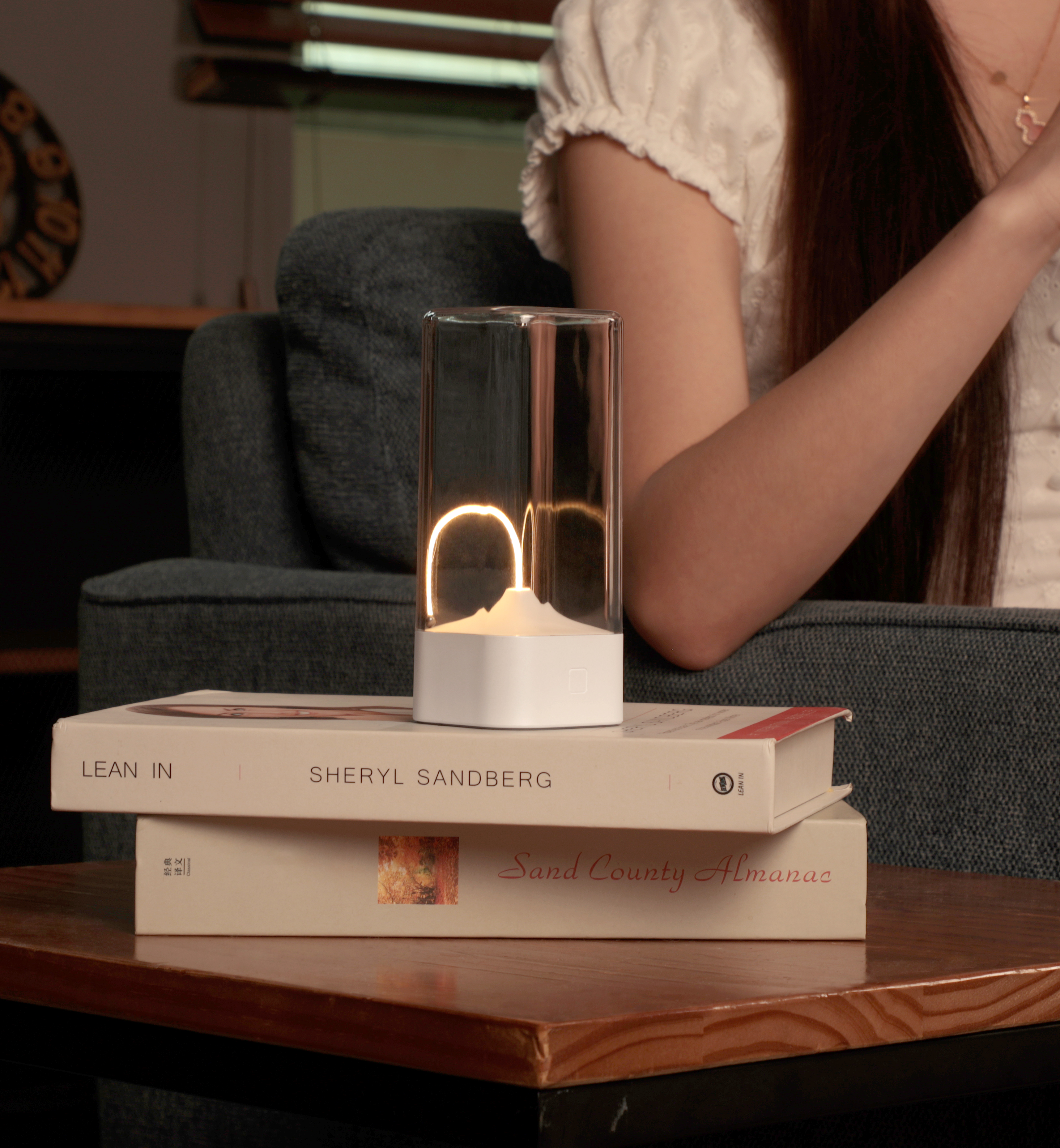 AX-A6 무선충전 감성조명 필라멘트 무드등 캠핑등 휴대용조명