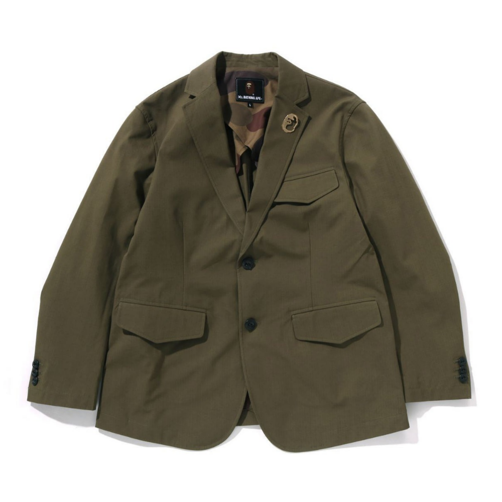 베이프 자켓 LIGHT BLAZER WITH METAL BUTTON JACKET 3월 2주차 신상 7L30-142-301 - 메인 이미지