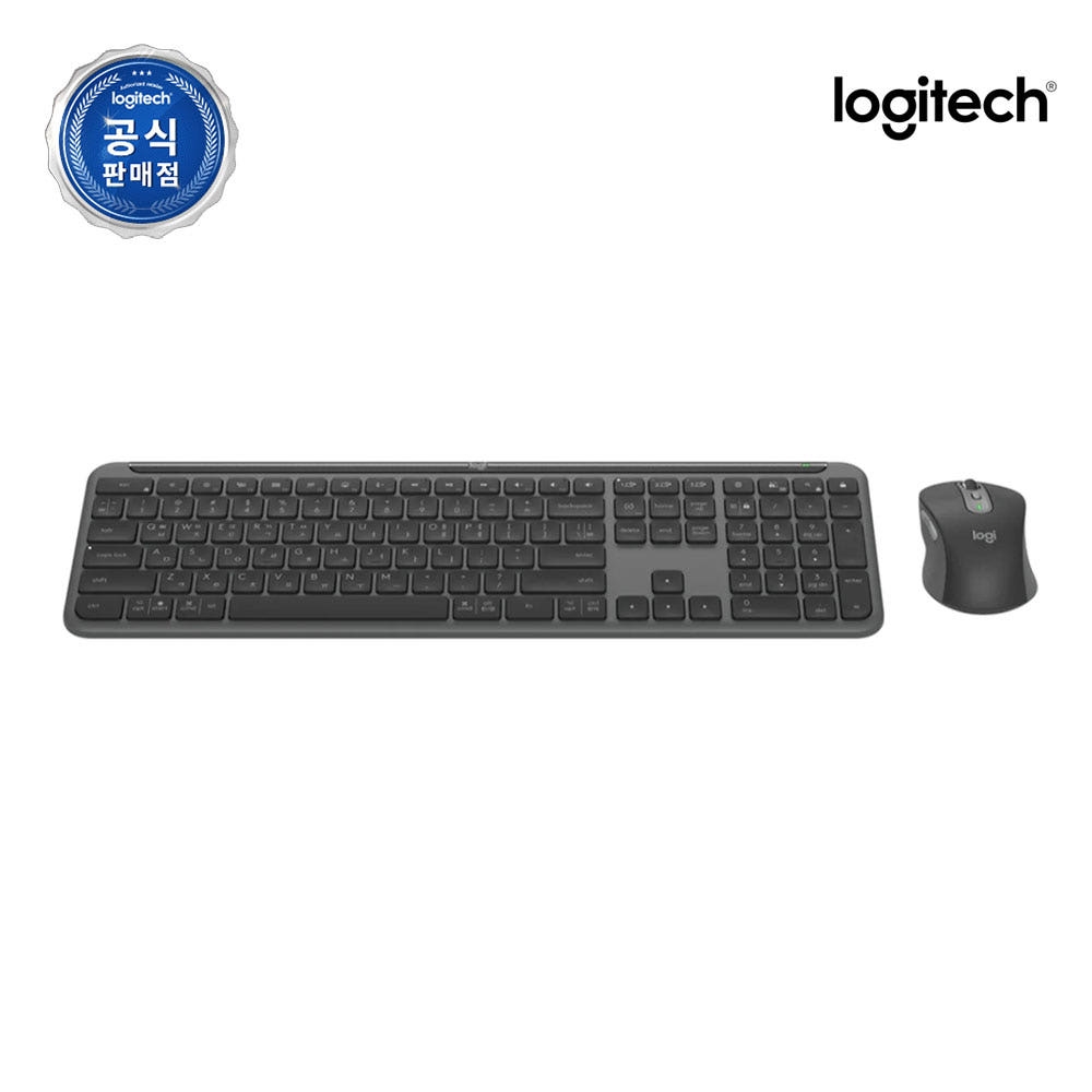 로지텍코리아 공식 Signature Slim MK950 Combo 그래파이트, 팬터그래프 - 상세 이미지 2