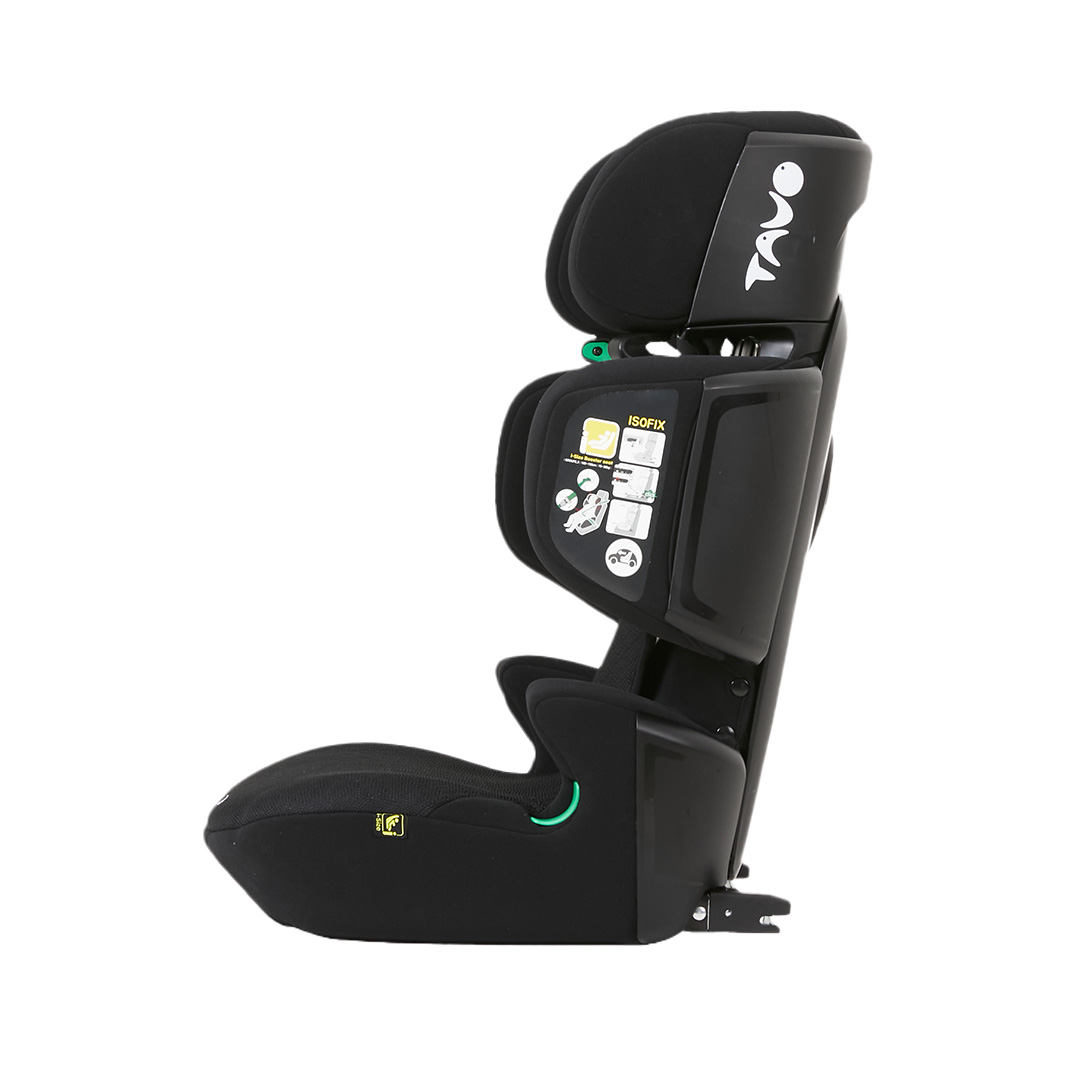 [누비앤타보] TAVO 휴대용카시트 아이컴팩트카시트 i-size 유럽검증 카시트 블랙+보관가방