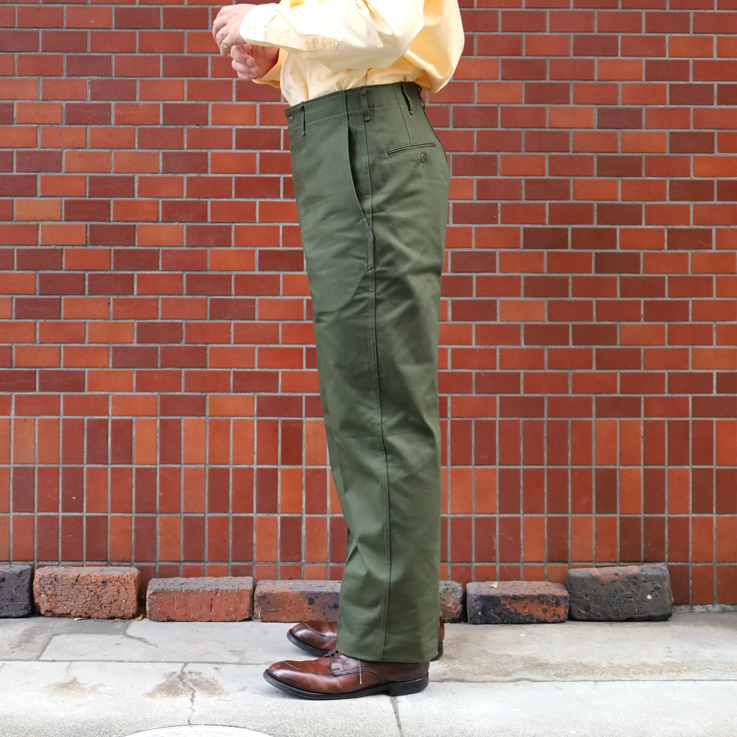 아나토미카 ANATOMICA CHINOⅡHBT OLIVE 치노2 팬츠 올리브 이미지 7