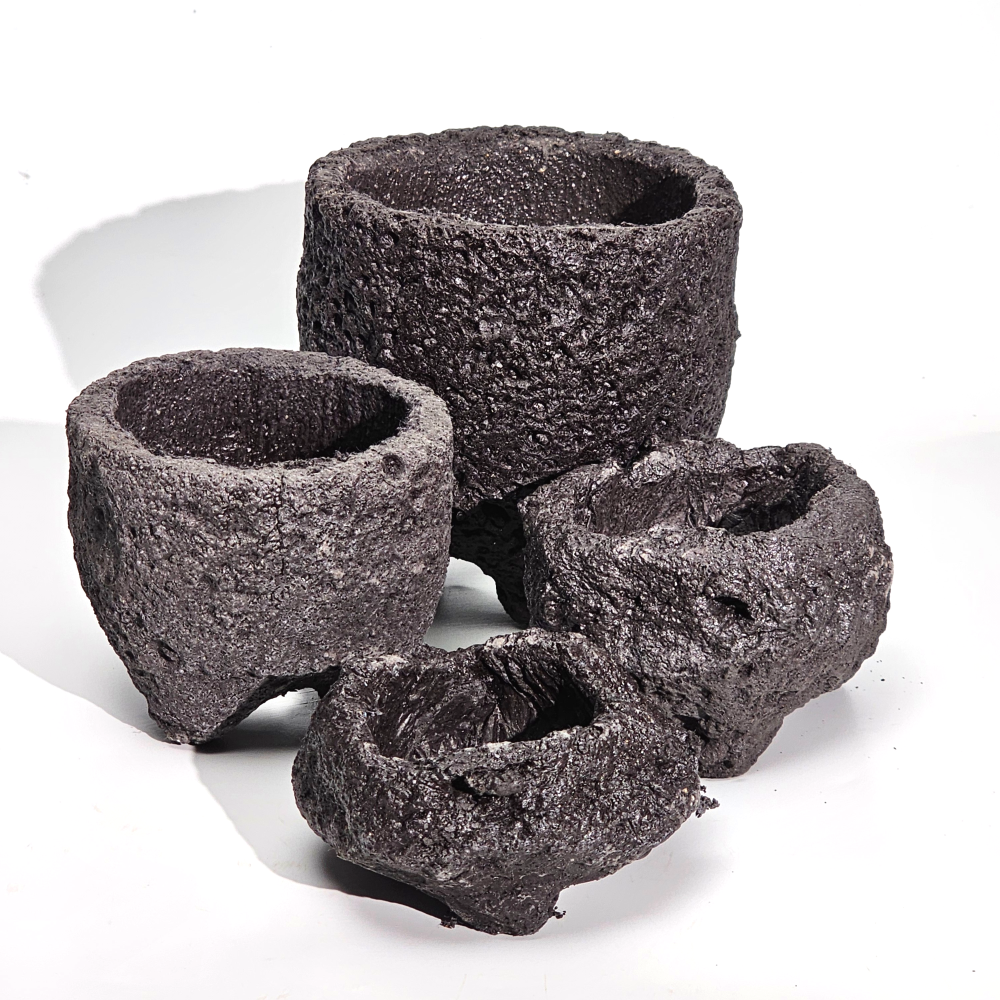 현무암 화선석 돌 화분 미니 다육 분갈이