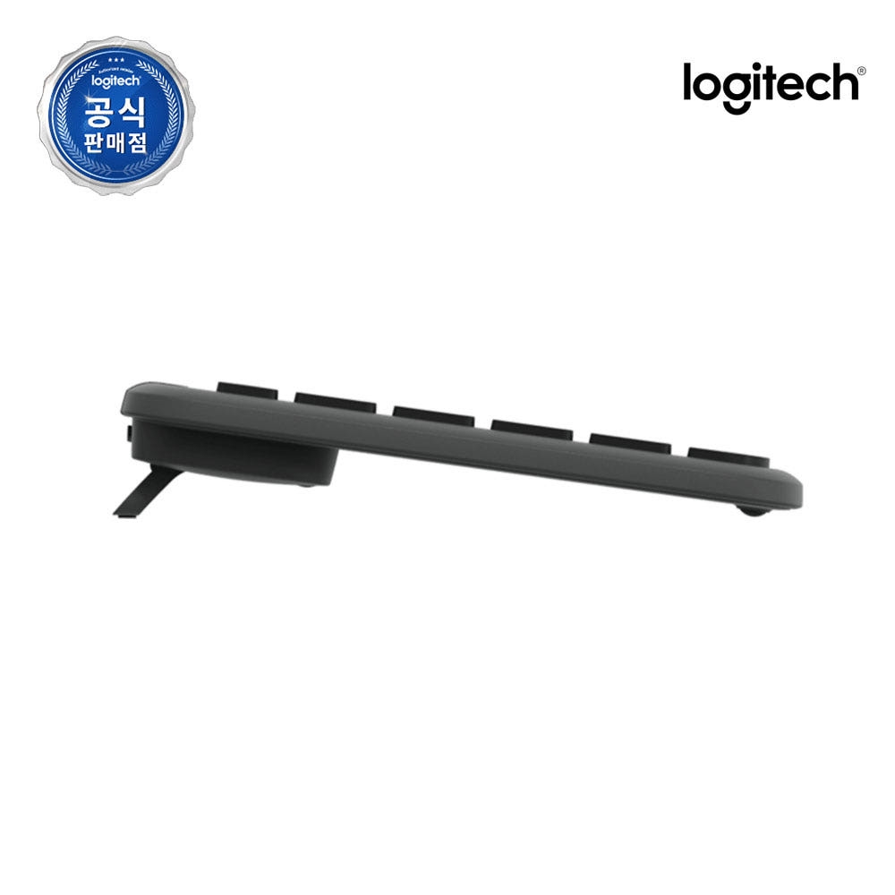 로지텍코리아 공식 Signature Slim K950 무선 키보드 블랙, 팬터그래프 이미지 4