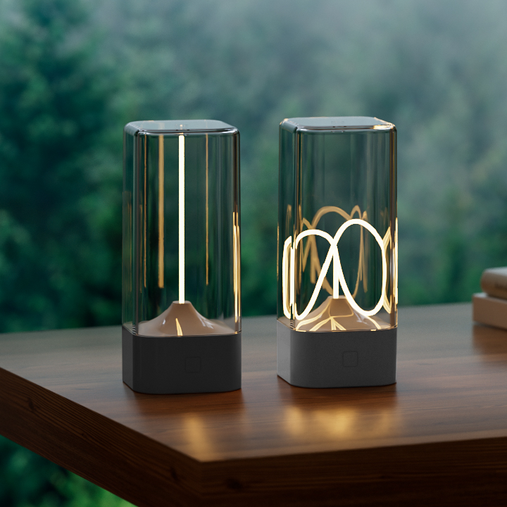 AX-A6 무선충전 감성조명 필라멘트 무드등 캠핑등 휴대용조명