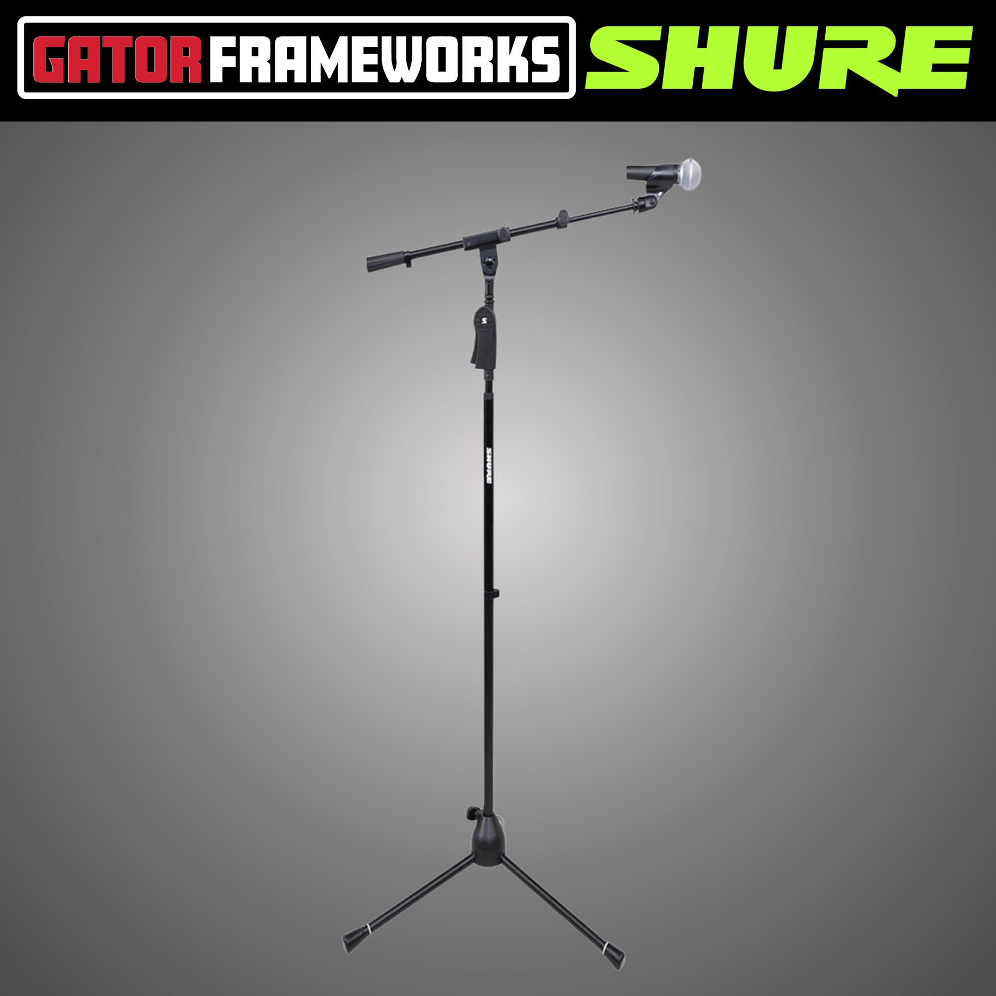 슈어 디럭스 삼각대 붐 T자형 마이크스탠드 SHURE GATOR Frameworks - 상세 이미지 2