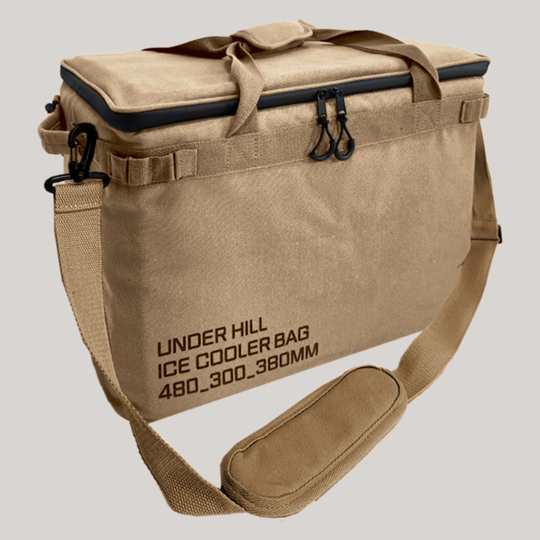 언더힐 보냉백 보냉가방 쿨러백 소프트쿨러 45L, 탄베이지