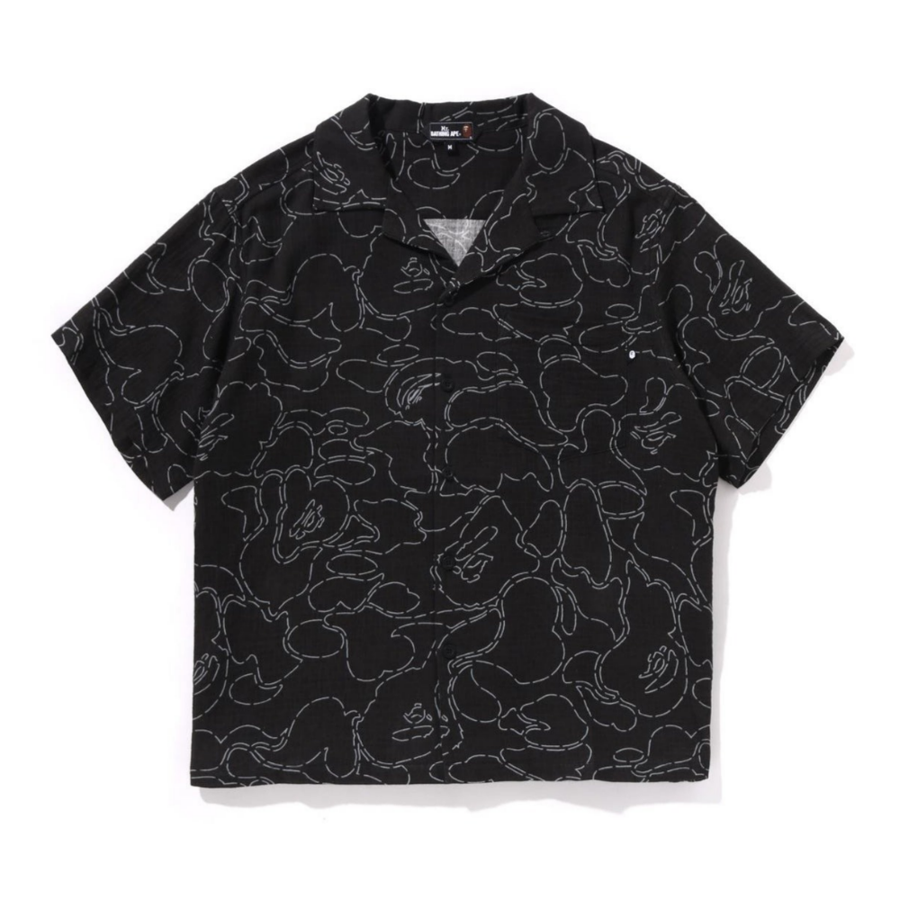 베이프 반팔 셔츠 PRINTED CASUAL SS SHIRT 3월 2주차 신상 7L30-132-301 - 메인 이미지