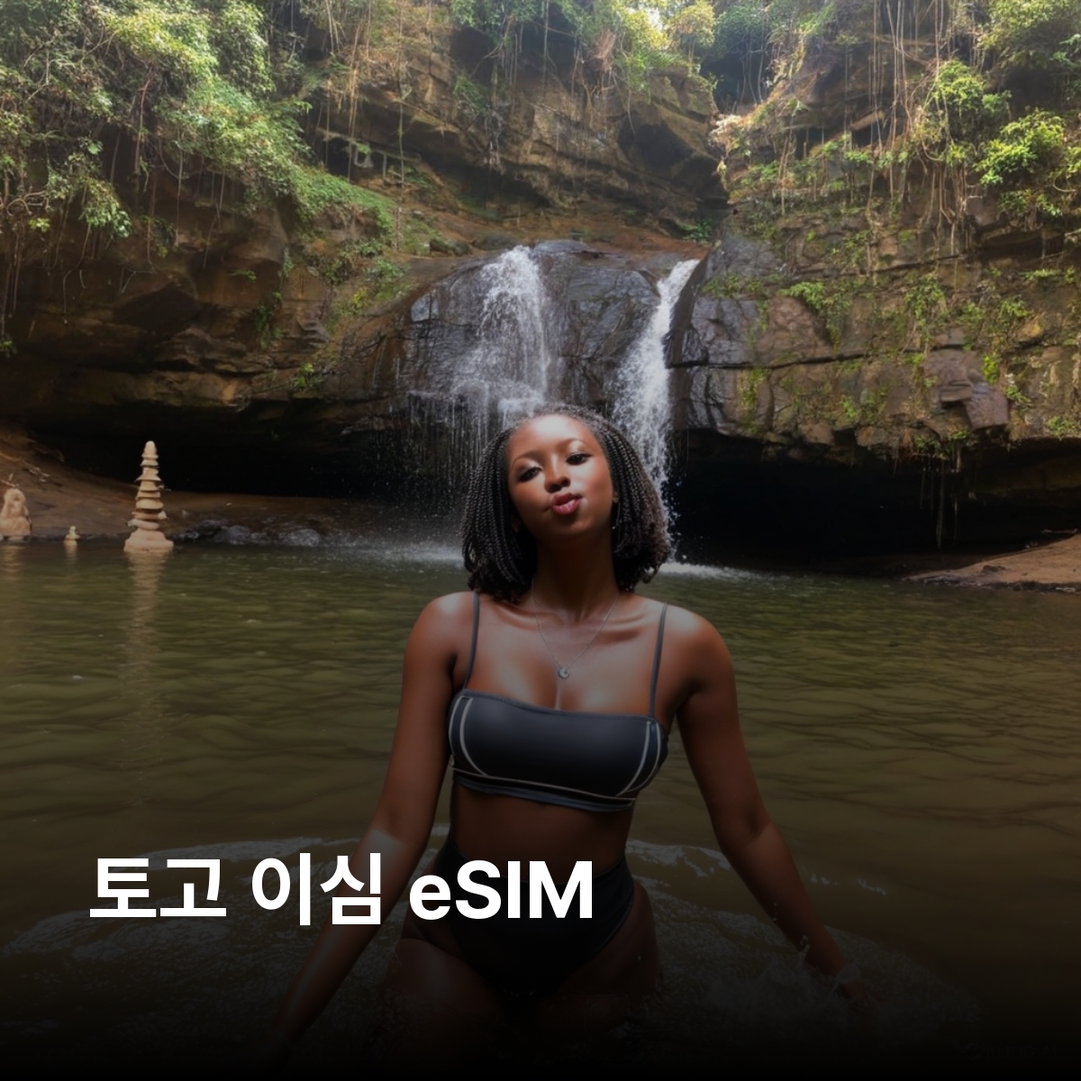 토고 로컬망 이심 eSIM Moov-Etisalat 로메 소코데 카라 아타크팜 코우마시 나나가타 타메 로메 이심통 - 상품 이미지