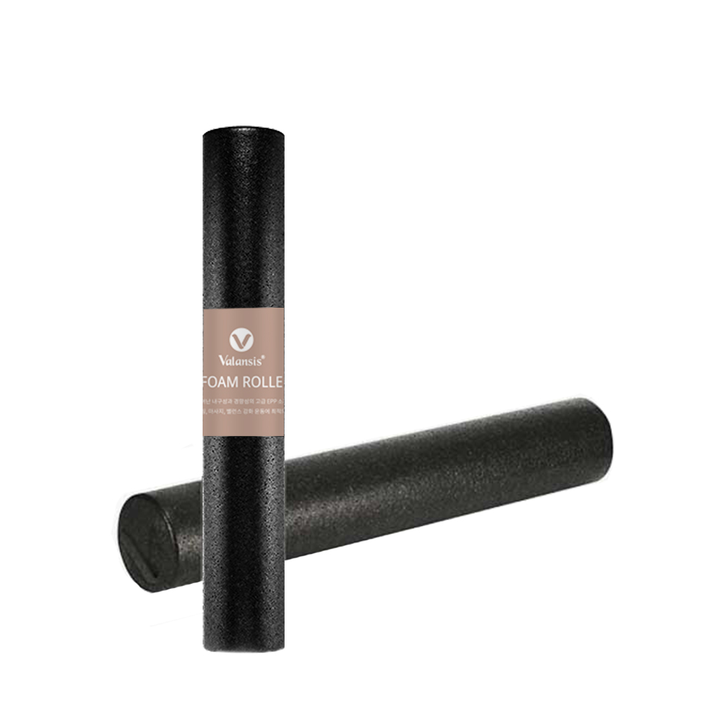 밸런시스EPP 90 폼롤러 90cm(국내산) 블랙 홈트레이닝