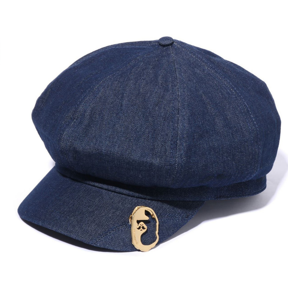 베이프 모자 DENIM NEWSBOY HAT 3월 2주차 신상 7L30-180-308 - 상품 이미지