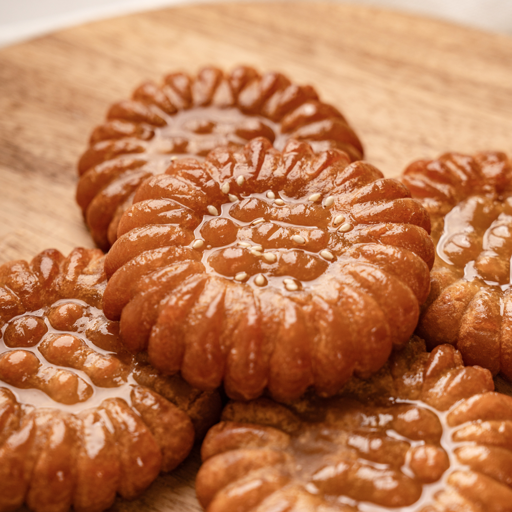 국산 초례청 찹쌀 전통약과 간식용40g 제수용60g 개별포장 꿀 함유 옛날과자