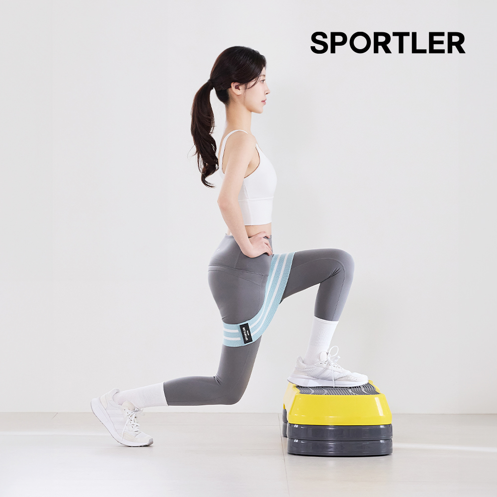 스포틀러 파워 스텝박스 2단 3단 계단 오르기 에어로빅 실내 유산소 헬스 점프 운동 기구