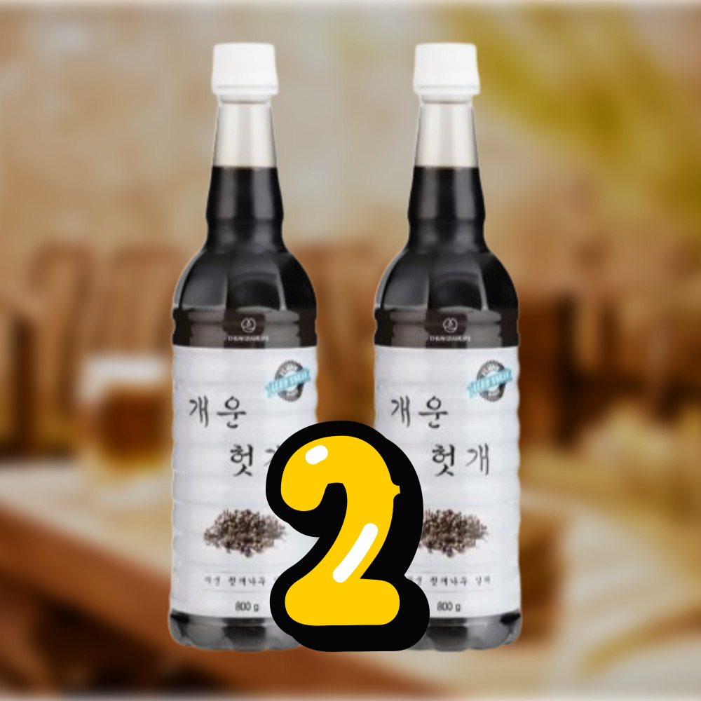 헛개나무 열매 추출액 800g x 2개 헛개수 원액 농축액 액상 베이스 헛개차