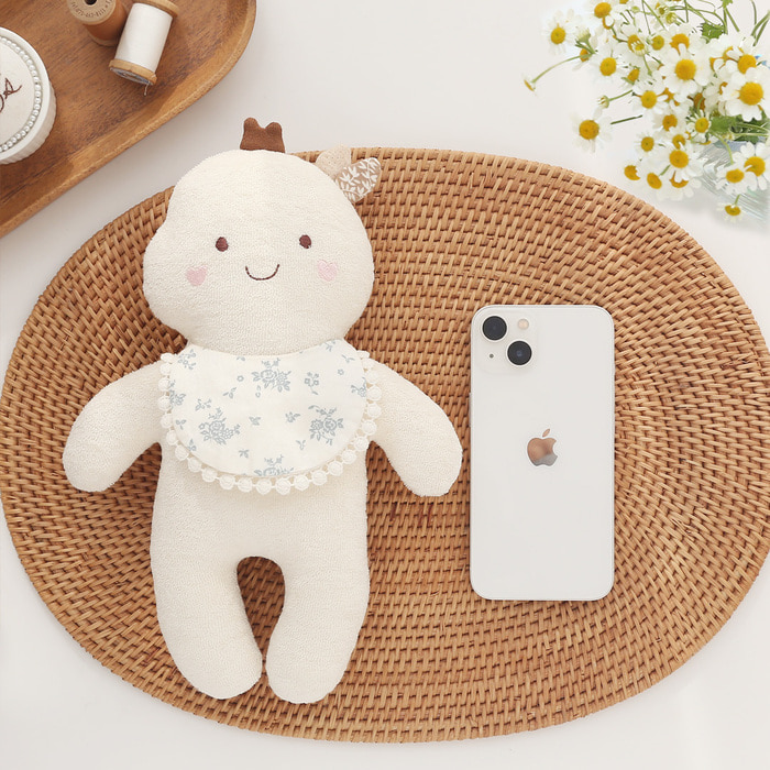 오가닉 아기 뱀 슈슈 애착 인형 만들기 임산부 태교바느질 아기용품 DIY 이미지 8