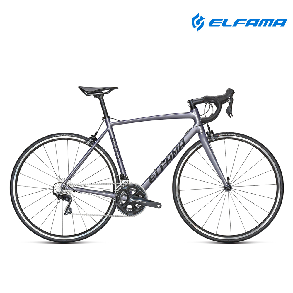 2024 엘파마 에포카 6 105 22단 입문용 메탈릭 그레이 블랙 중학생 고등학생 로드 자전거