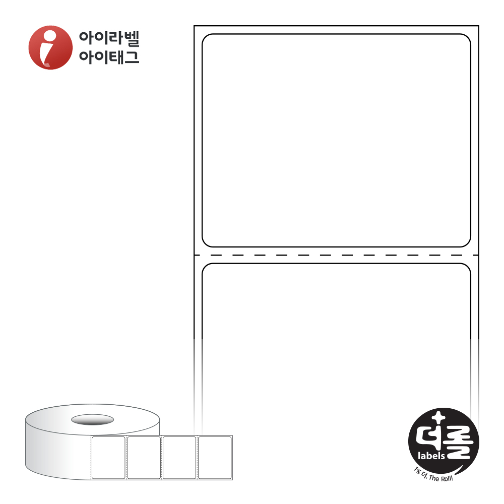 더롤라벨 RS5039DT 바코드 라벨지 50x39.3 흰색 감열지 40지관 9,400라벨 리본 불필요 - 메인 이미지