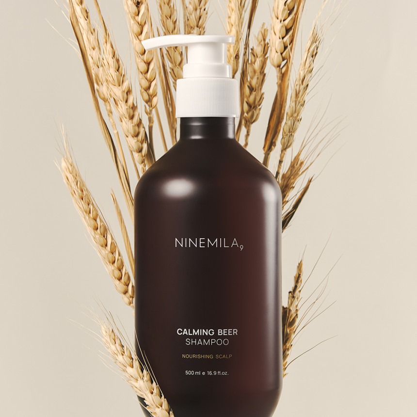 나인밀라 카밍비어 (맥주효모) 탈모샴푸 (+리필 추가선택) 자몽향, 500ml, 2개 사진 5