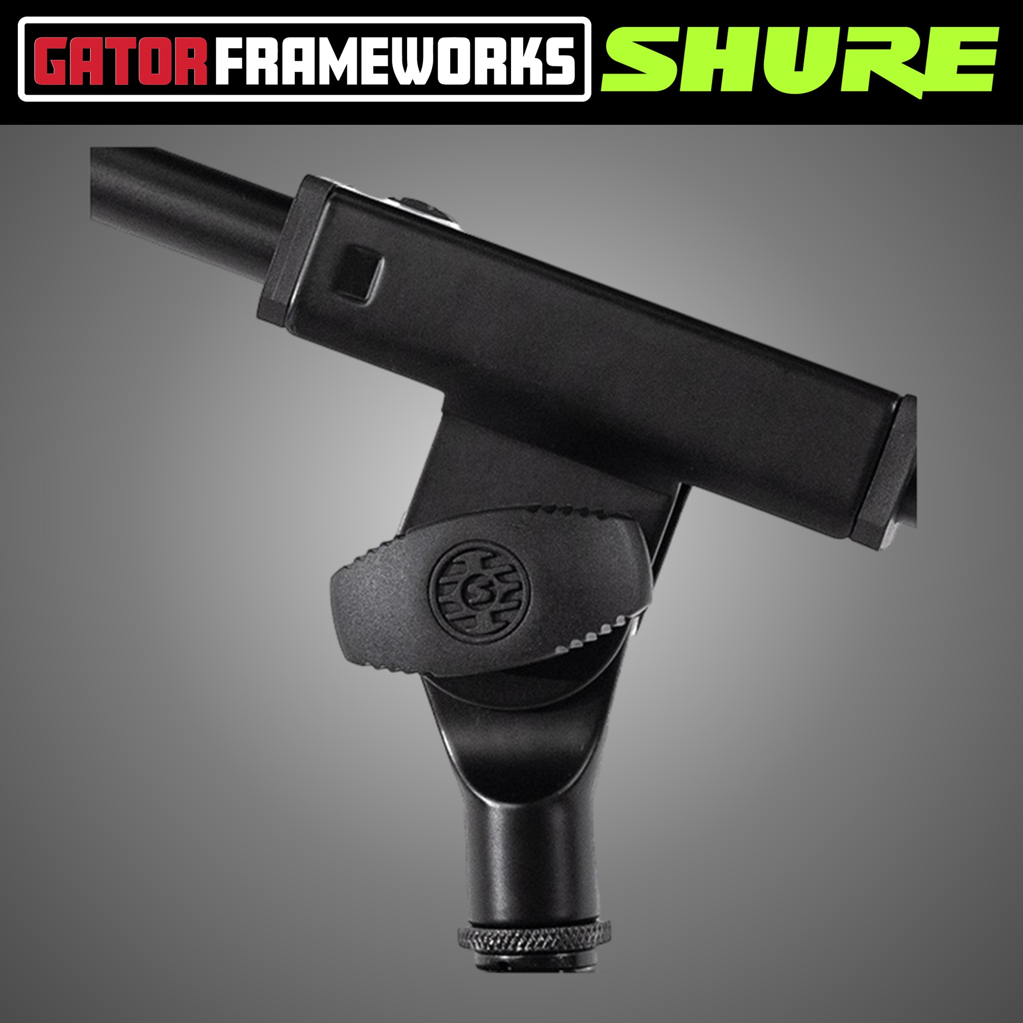 슈어 트라이포드 삼각대 붐 T자형 마이크스탠드 SHURE GATOR Frameworks 이미지 6