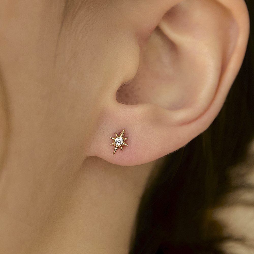 [슈퍼적립] 14k 스파클 귀걸이