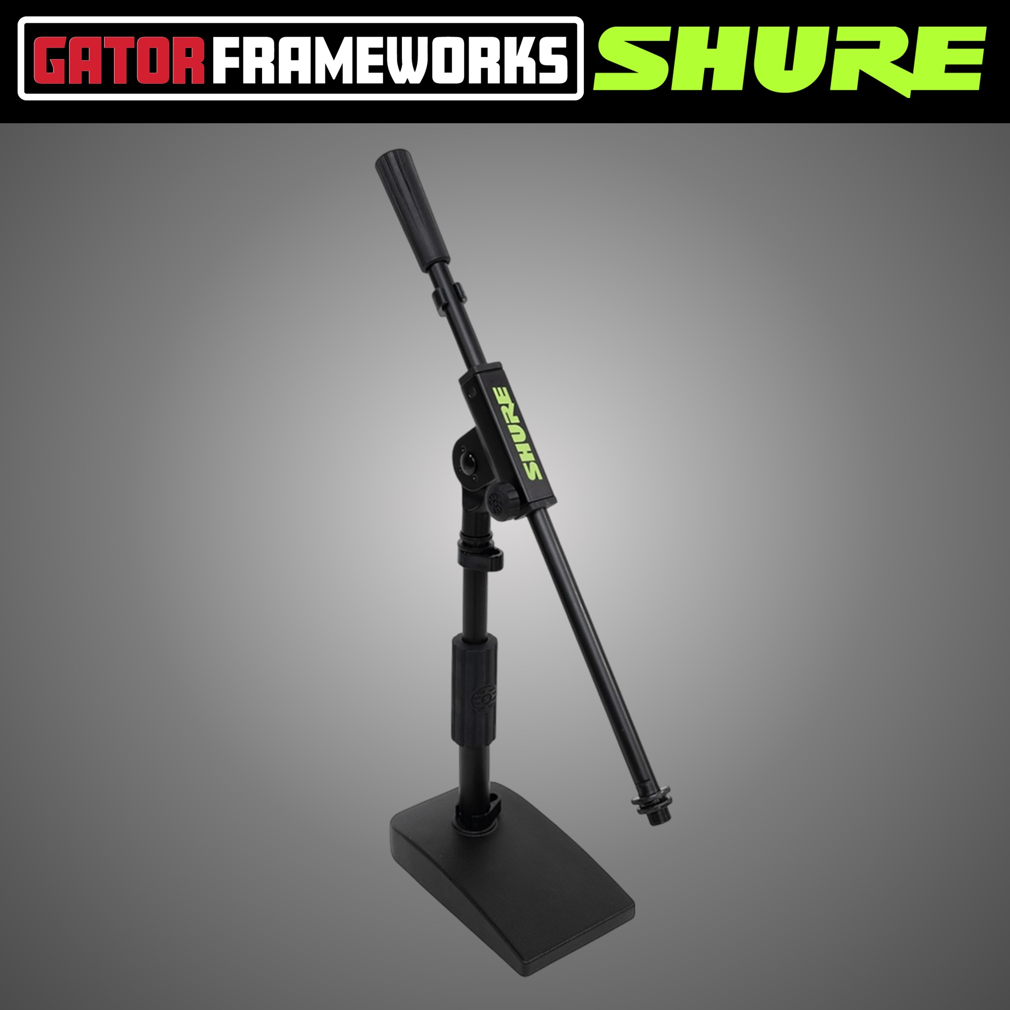 슈어 데스크탑 베이스드럼용 탁상용 마이크스탠드 SHURE GATOR Frameworks - 상세 이미지 5