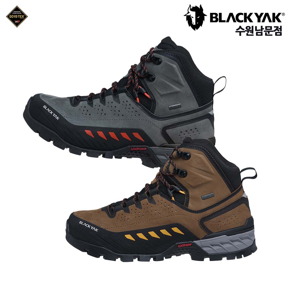 블랙야크 공용 신발 고어텍스 방수 등산화 충격감소 등산 산행 아웃도어 퀘스트 GTX - 상품 이미지