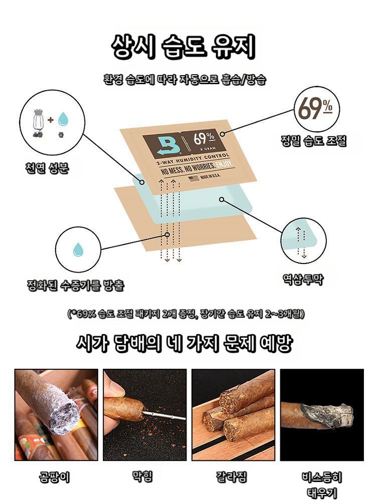 시가 파우치 케이스 휴대용 보관함 가죽 여행용 액세서리 - 상세 이미지 4