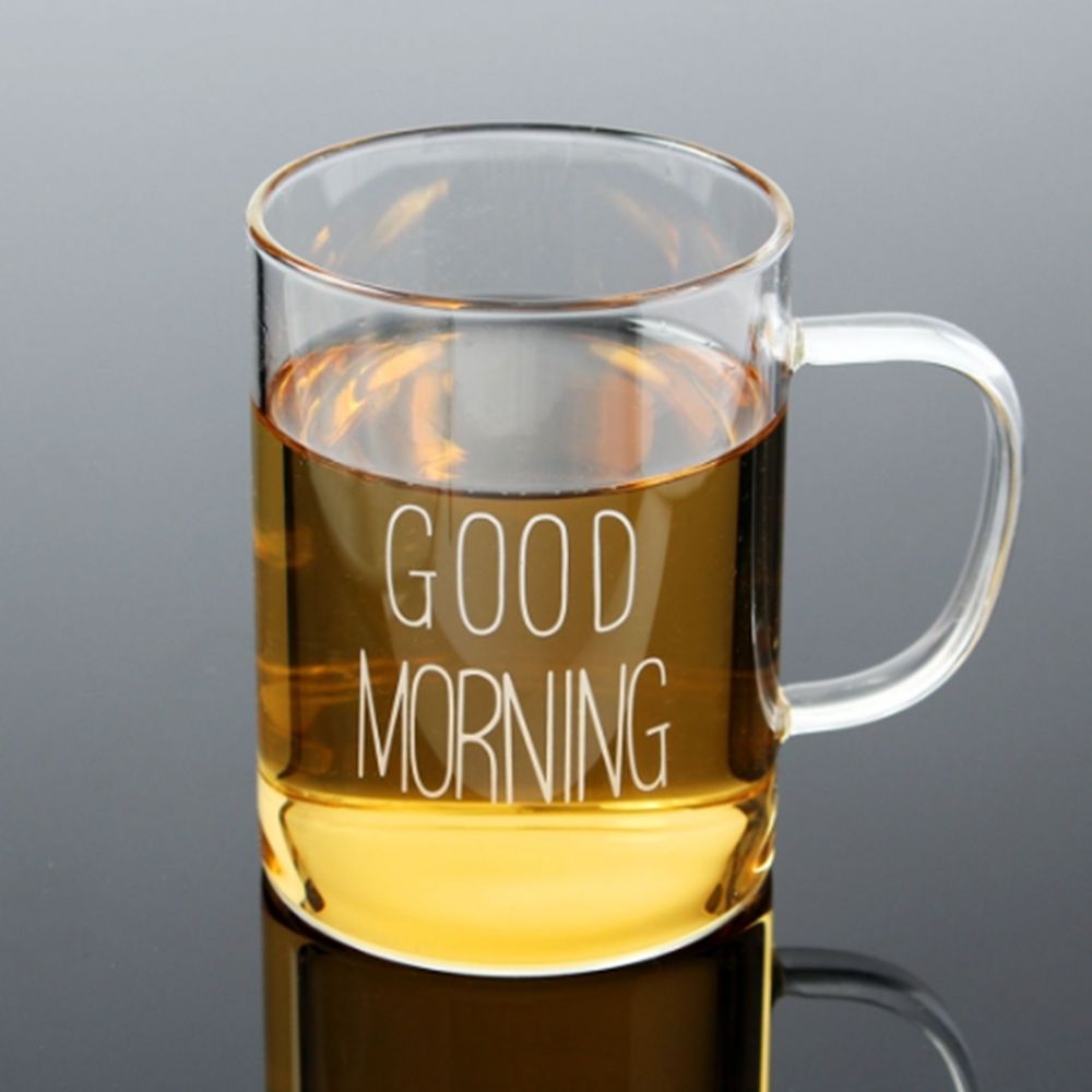 투명 손잡이유리컵 칵테일 주스 아이스커피잔 홈카페용품