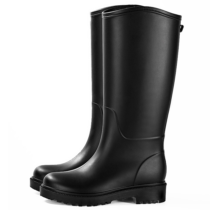 여성 장화 롱 레인부츠 (성인 여름 예쁜 비 미끄럼방지 방수)