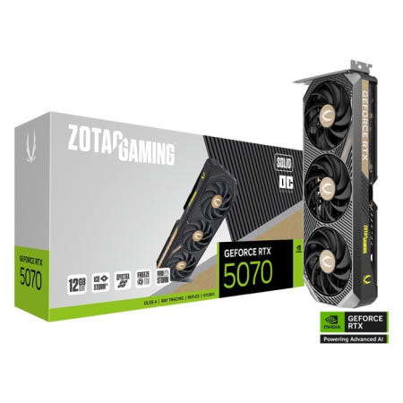 조텍 ZOTAC GAMING 지포스 RTX 5070 SOLID OC D7 12GB