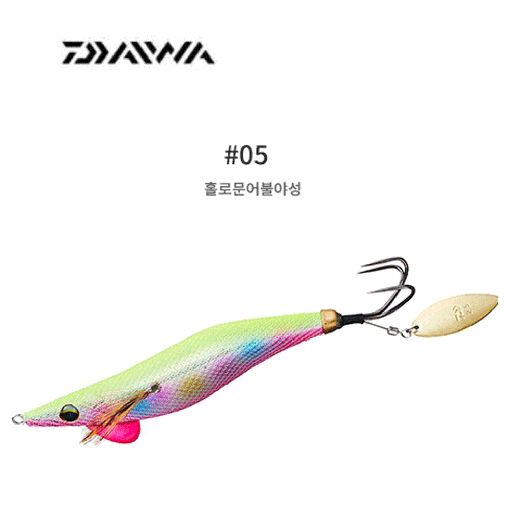 바다루어 다이와 쾌적 후네 문어 채비 타코 왕눈이 삼바리 수평 에기 슷테 레인보우, 3.5호 - 메인 이미지