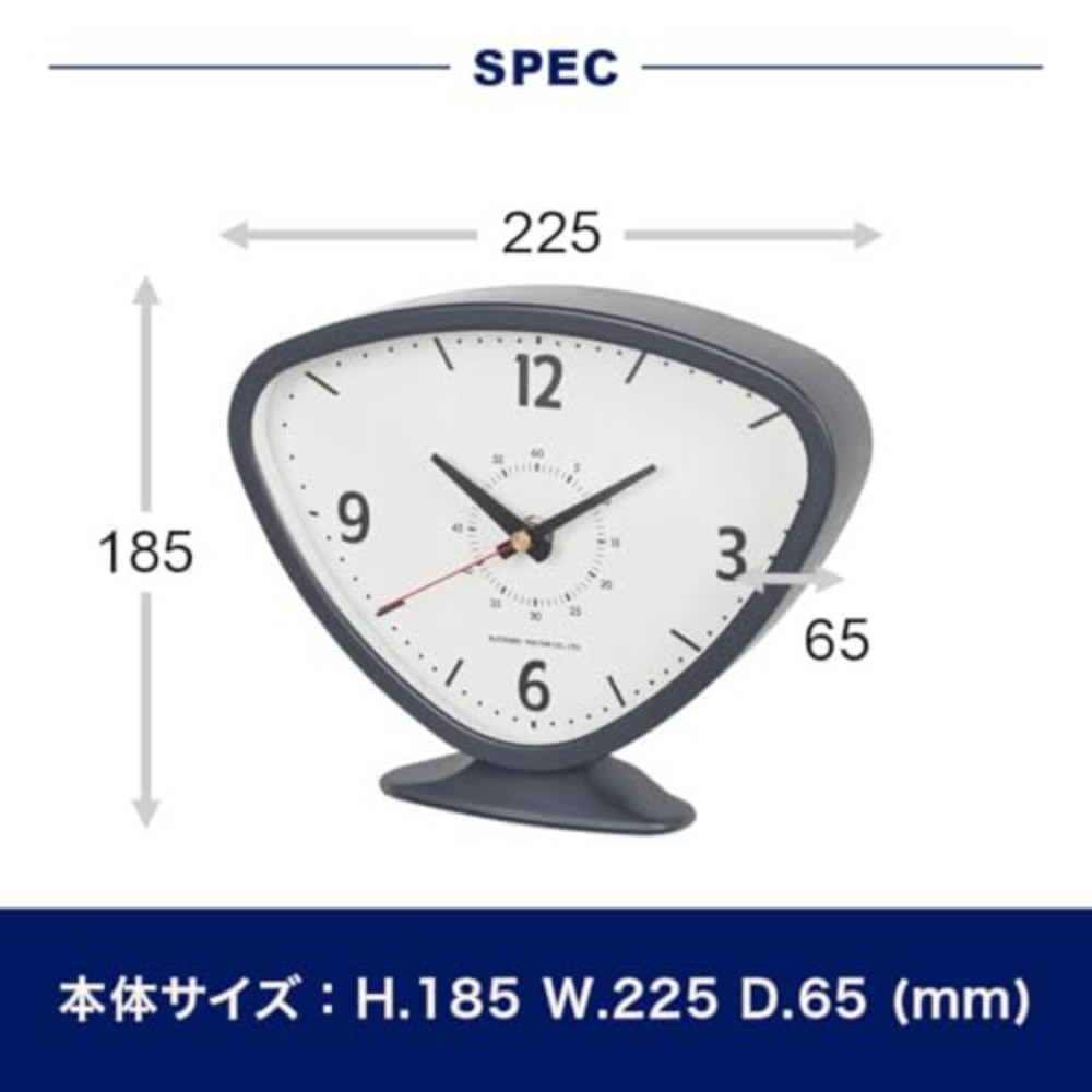 덜튼 Dulton 탁상형 시계 라이날드 클락 K925-1257 이미지 6